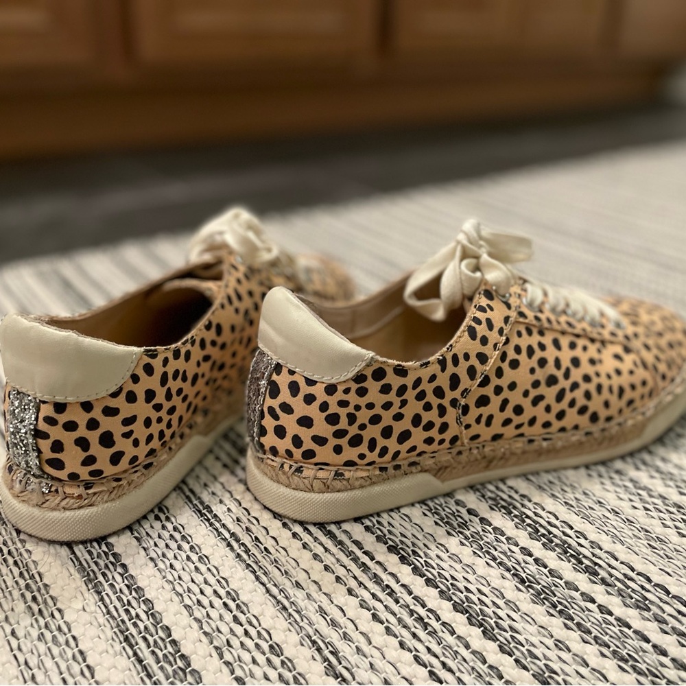 EUC Dolce Vita Morris Leopard Sneakers